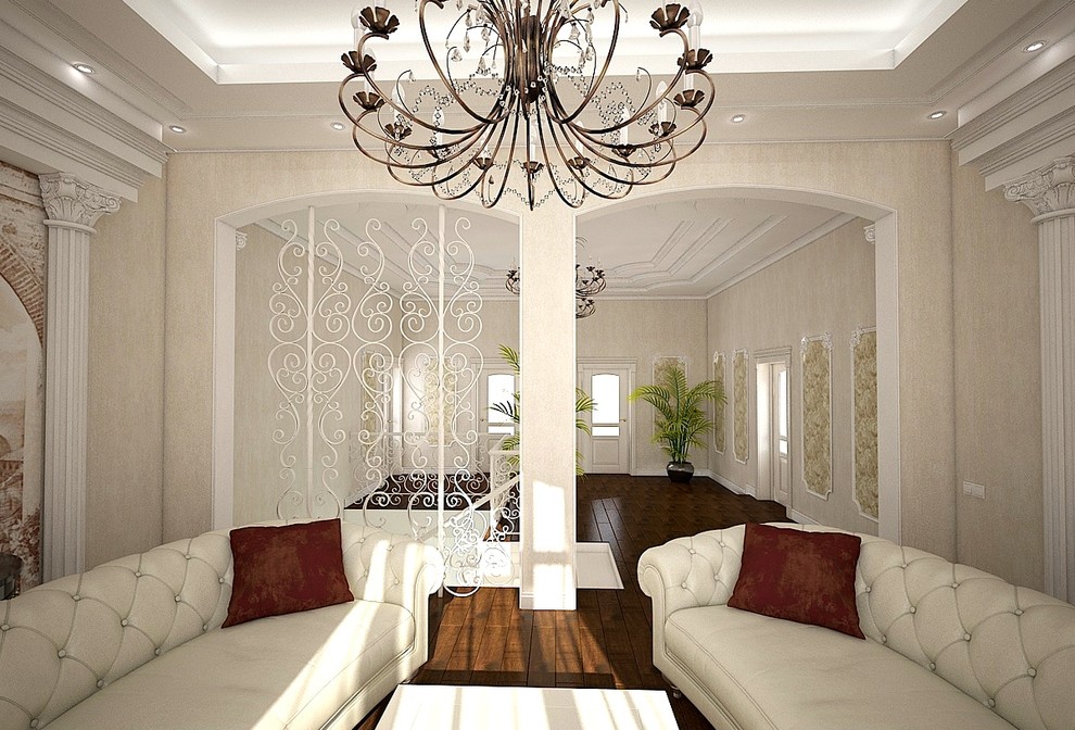 Просторный холл с местом для отдыха!