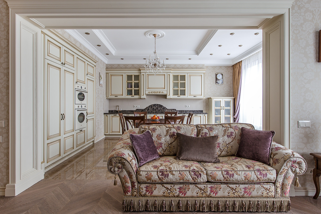 ЖК ДЫХАНИЕ - КВАРТИРА В КЛАССИЧЕСКОМ СТИЛЕ