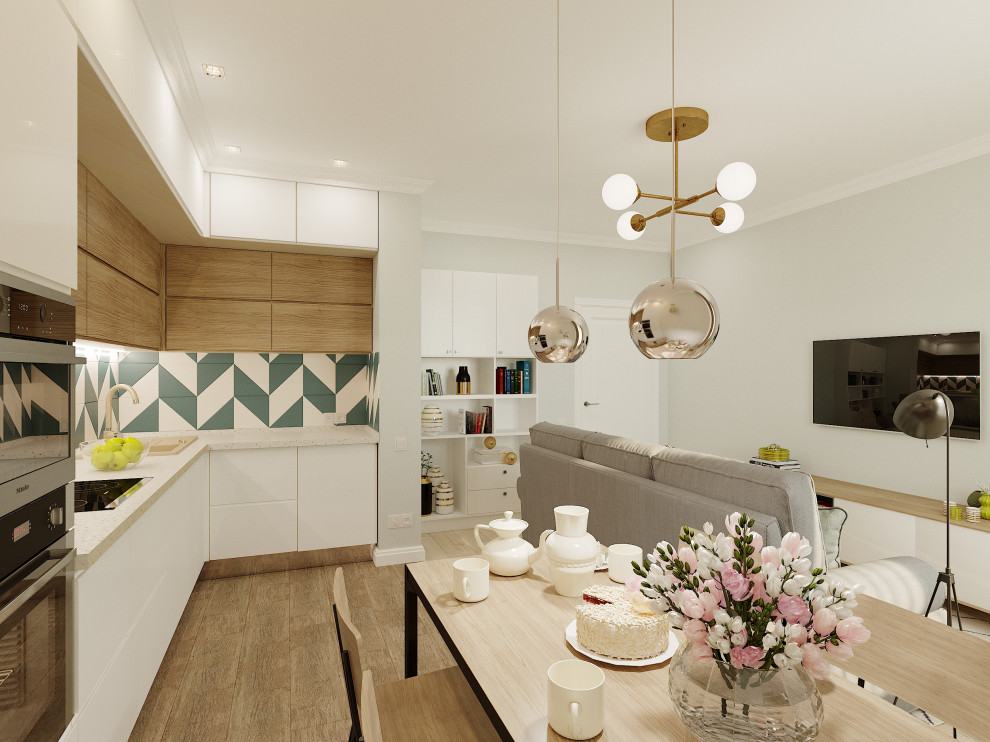 Дизайн проект в жилом комплексе" Талан"