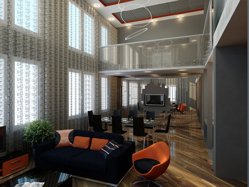 Гостиная в коттедже пос. Колосково