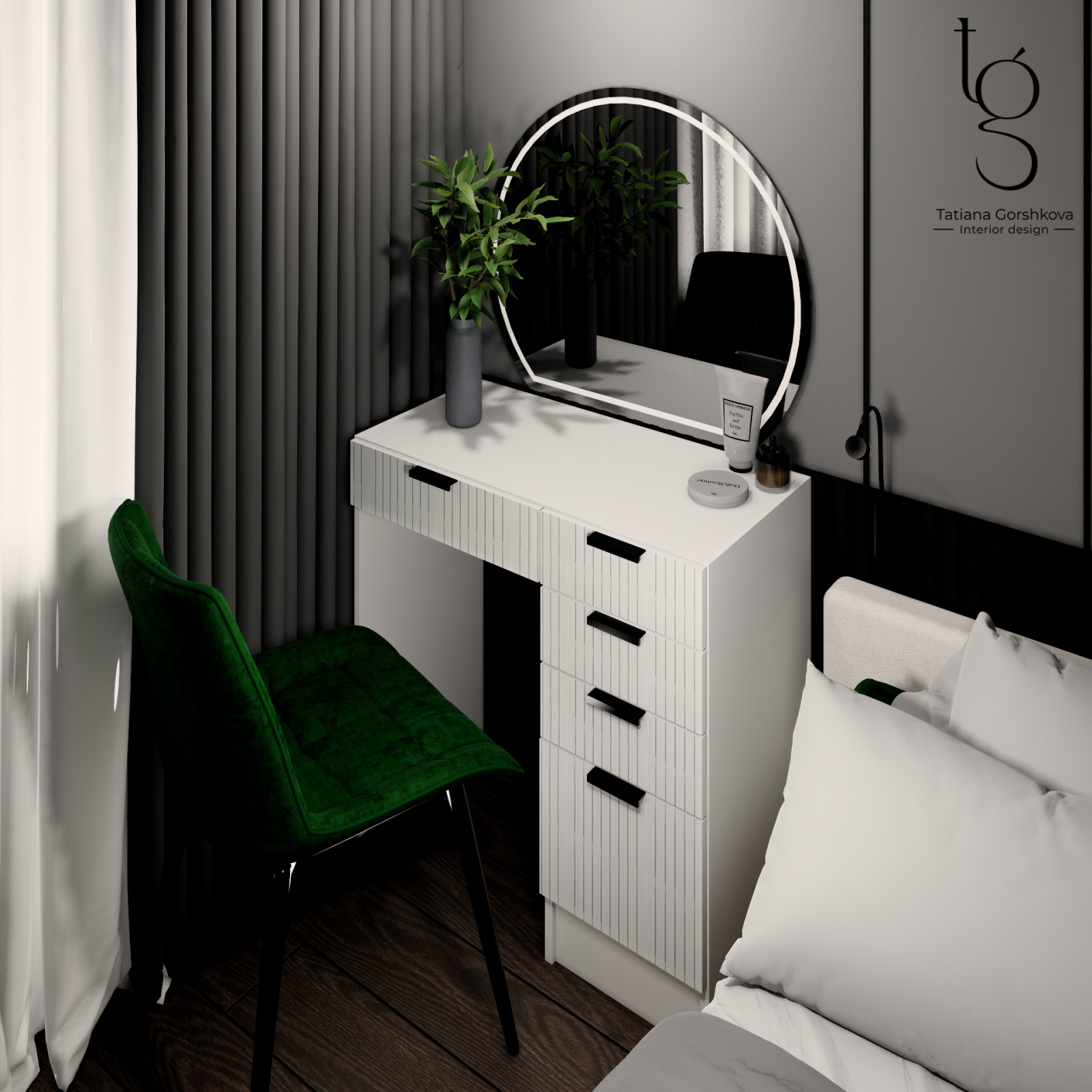 A cozy three-room family apartment