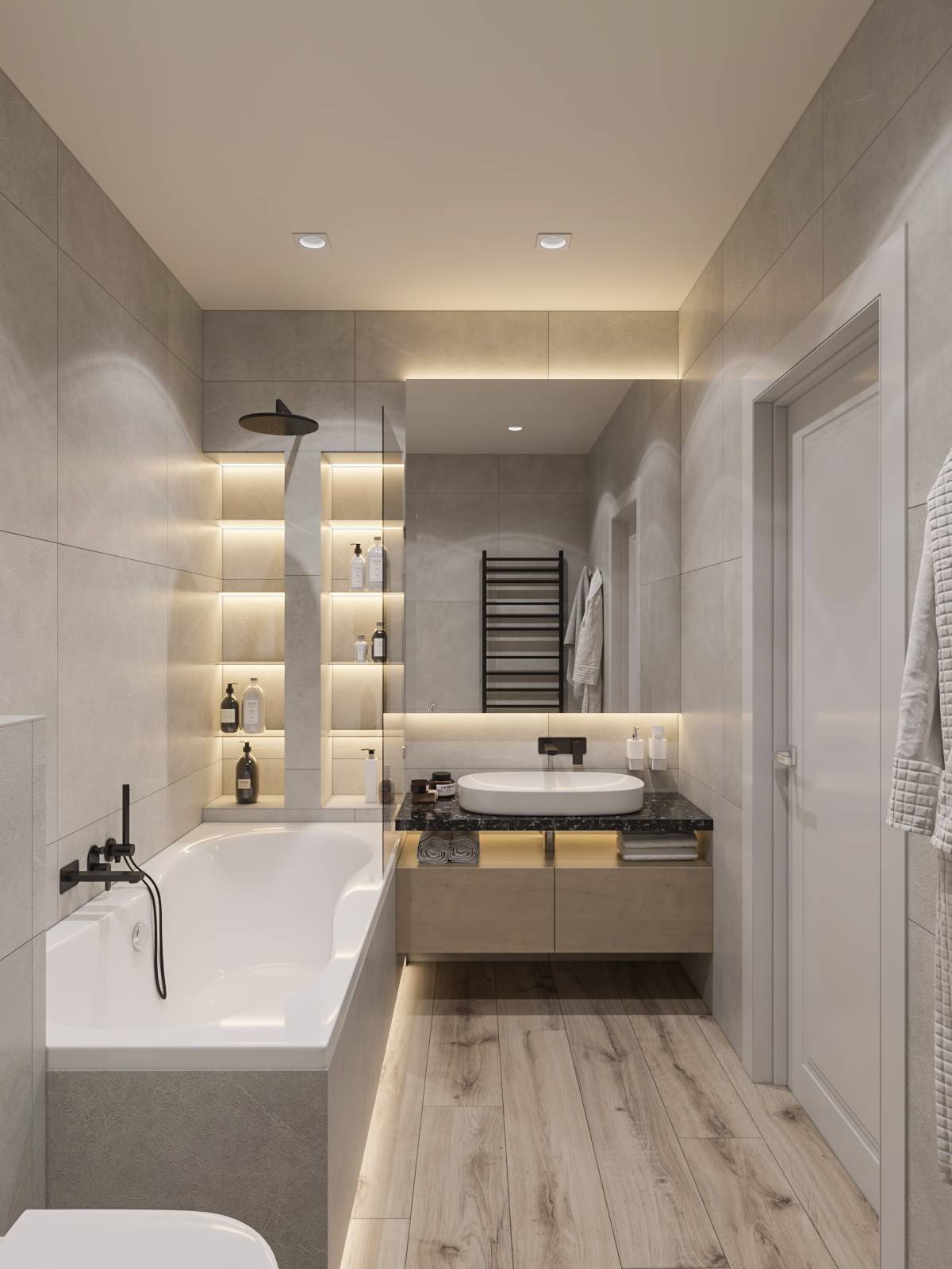 Квартира 100м2 _Grey style