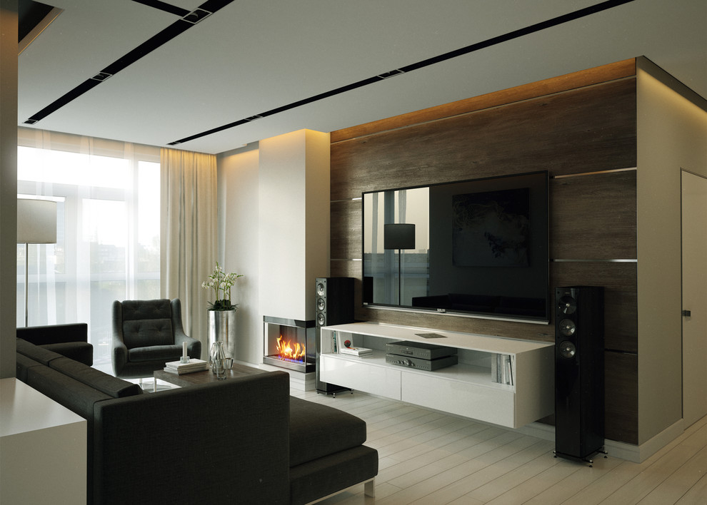 Обложка проекта: Дизайн квартиры в современном стиле (140м2)