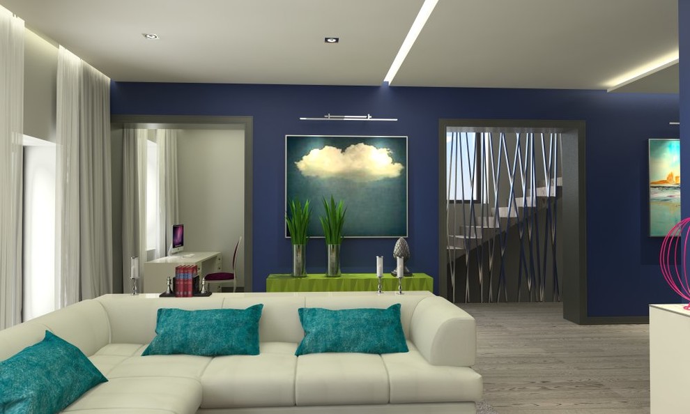 Дом д.Колодищи, г.Минск.Гостиная