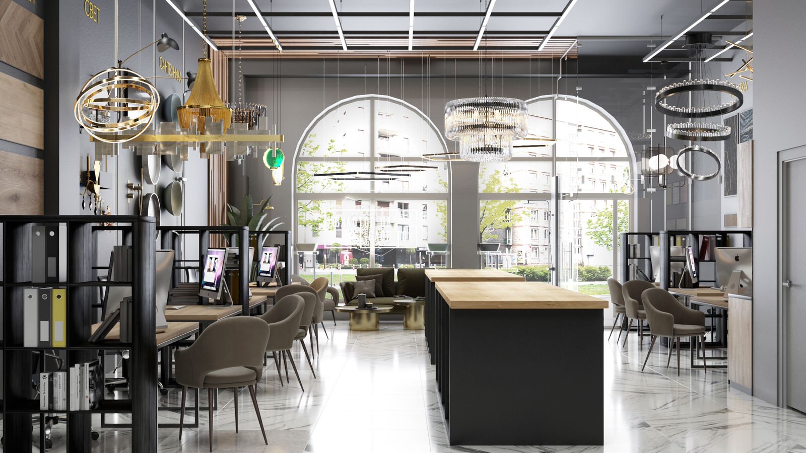 Шоу-рум строительной компании