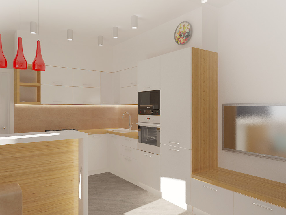 Кухня-гостиная "Солнечная"