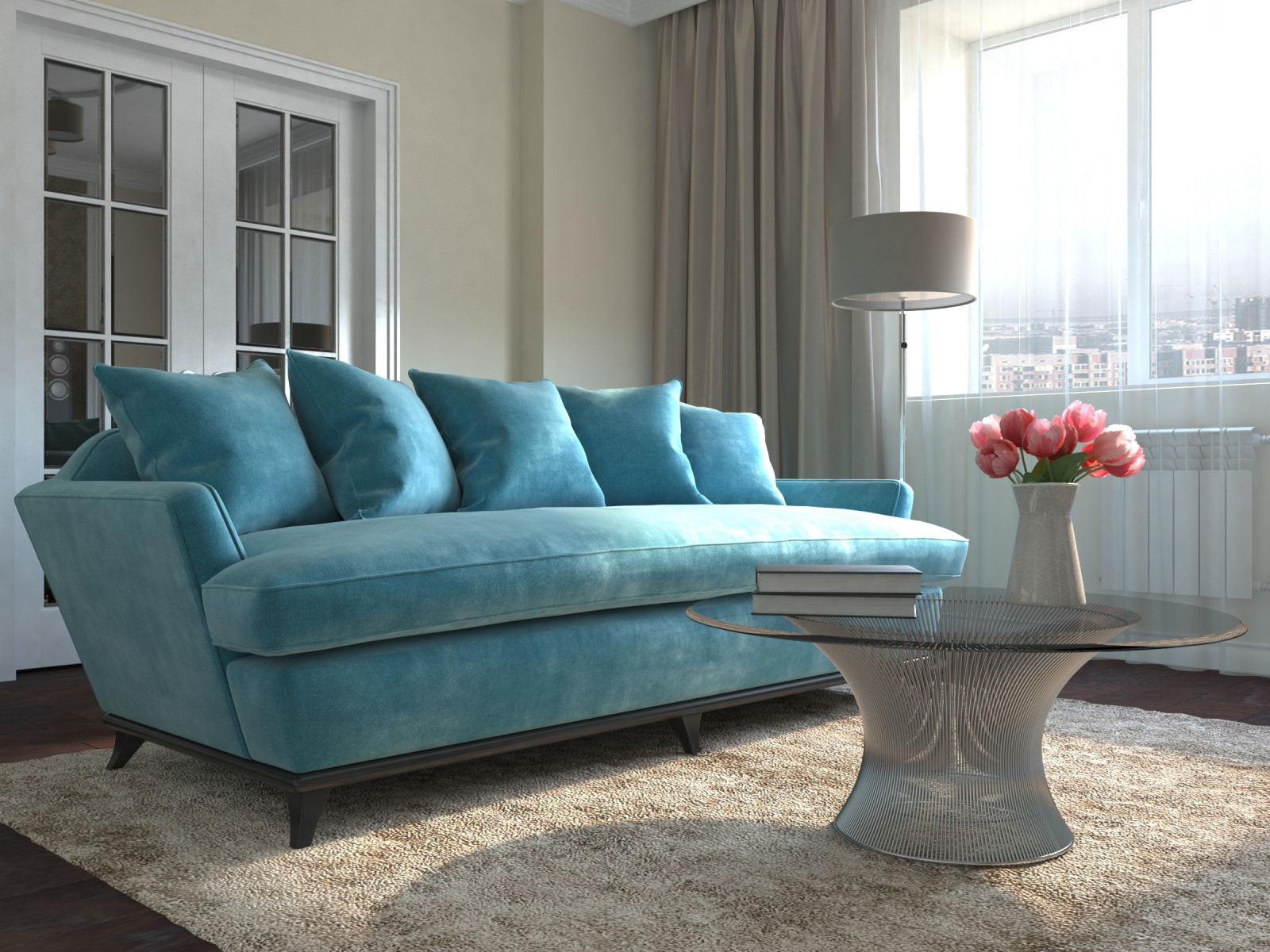 Обложка проекта: Интерьер квартиры 120 кв.м. в ЖК "Заельцовский"