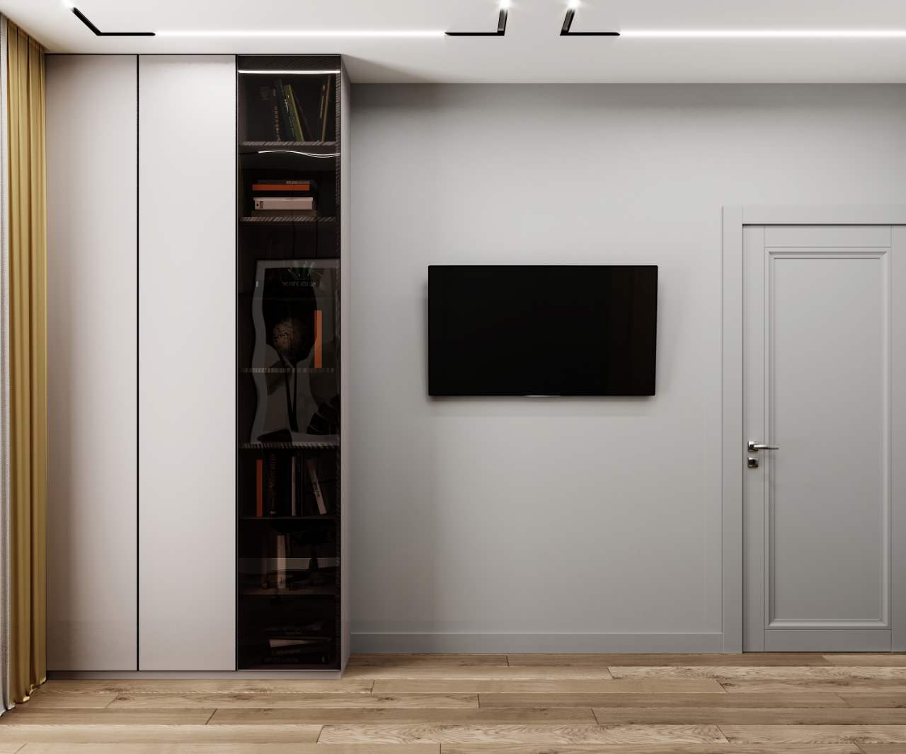 Интерьер дуплекса в КП Федоскино