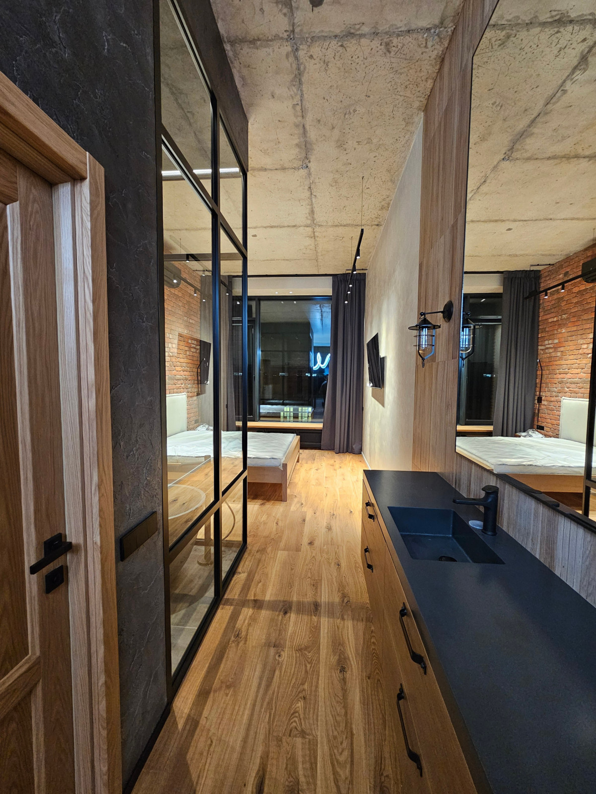 Обложка проекта: ЖК "Мануфактура James Beck". Двухуровневая квартира с террасой.