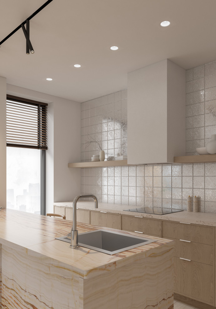 Германия. Просторный минимализм.  78 кв.м.