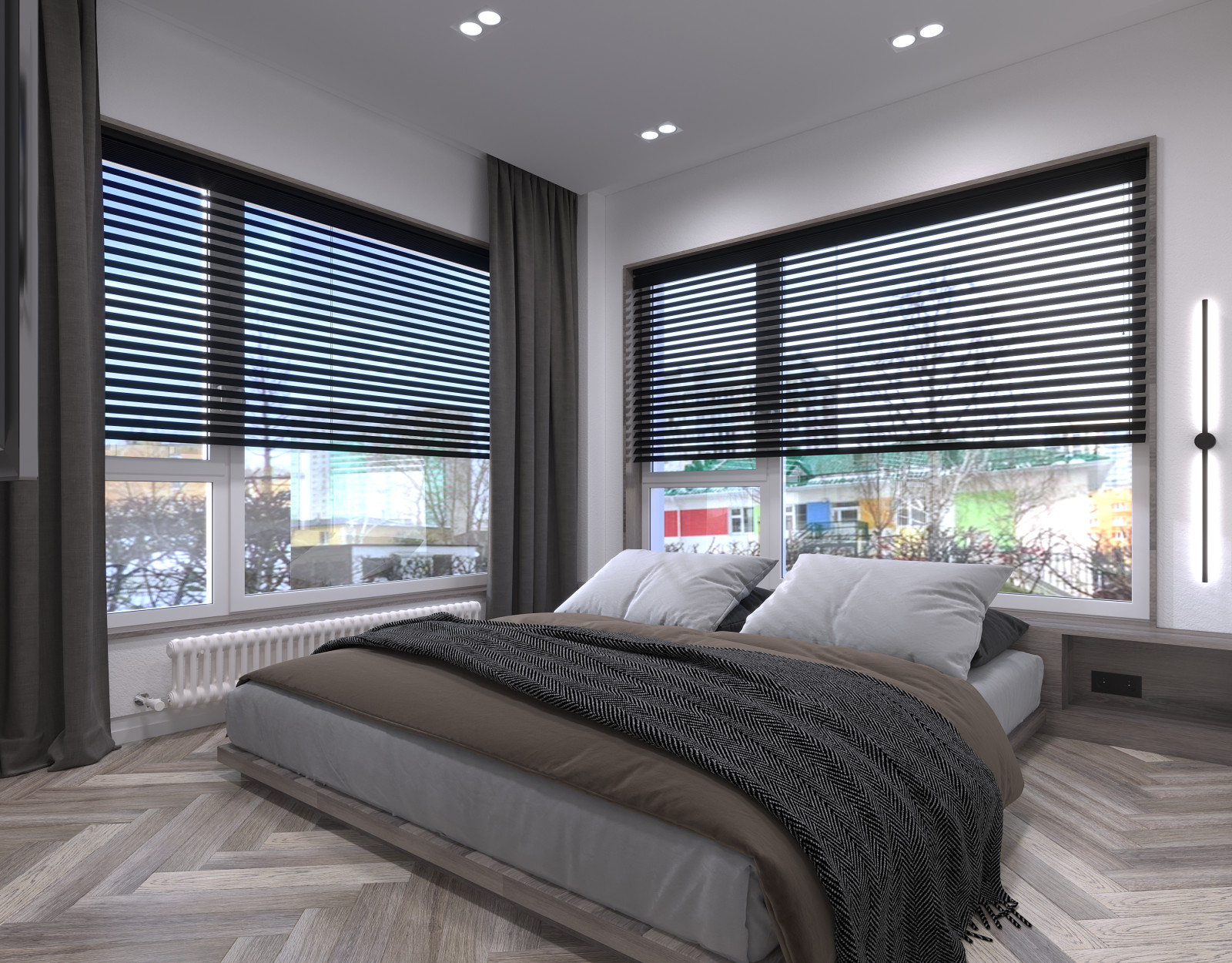 Жилая квартира для молодого человека, 99,48 кв.м.