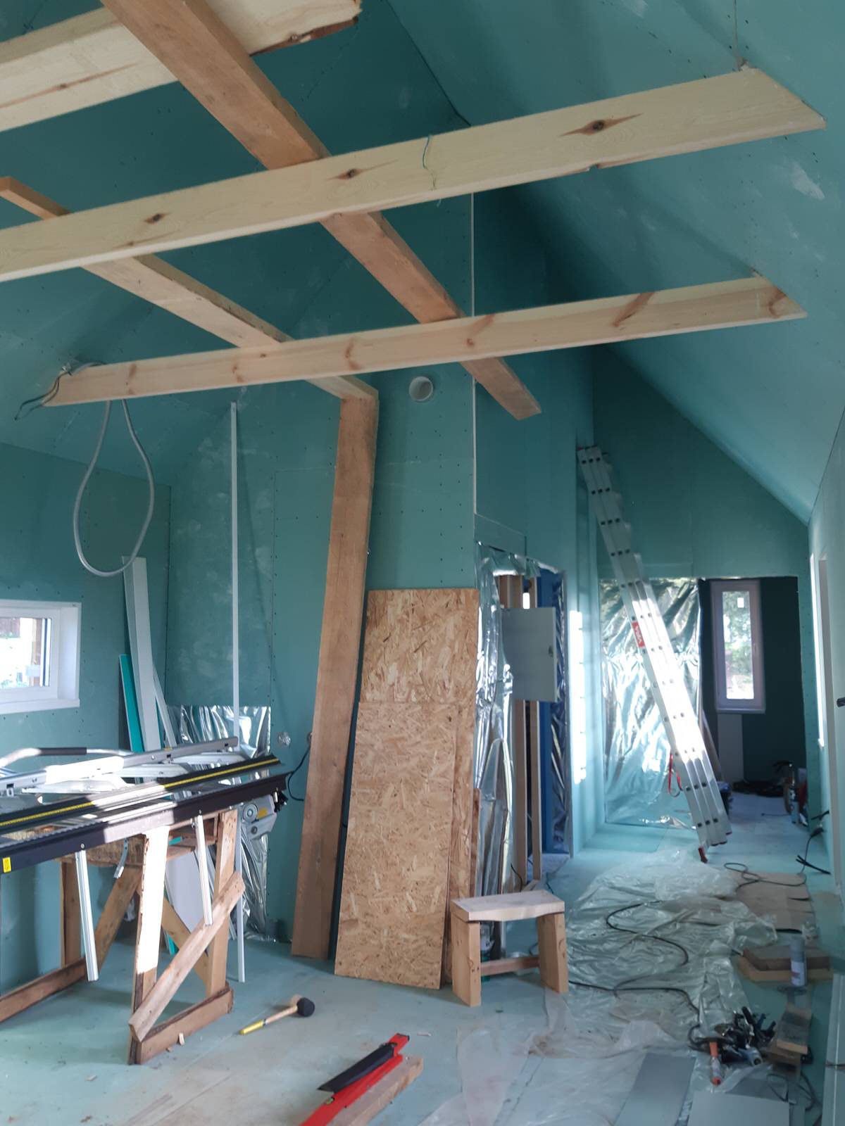 Домик на озере - проект и некоторые детали реализации