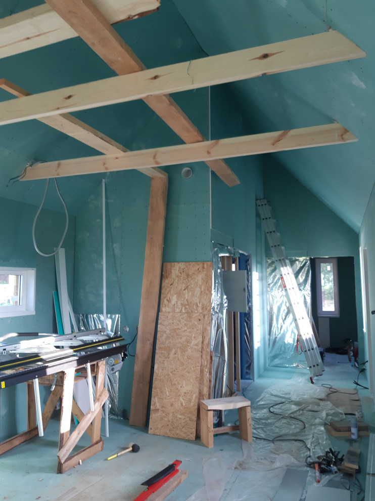 Домик на озере - проект и некоторые детали реализации