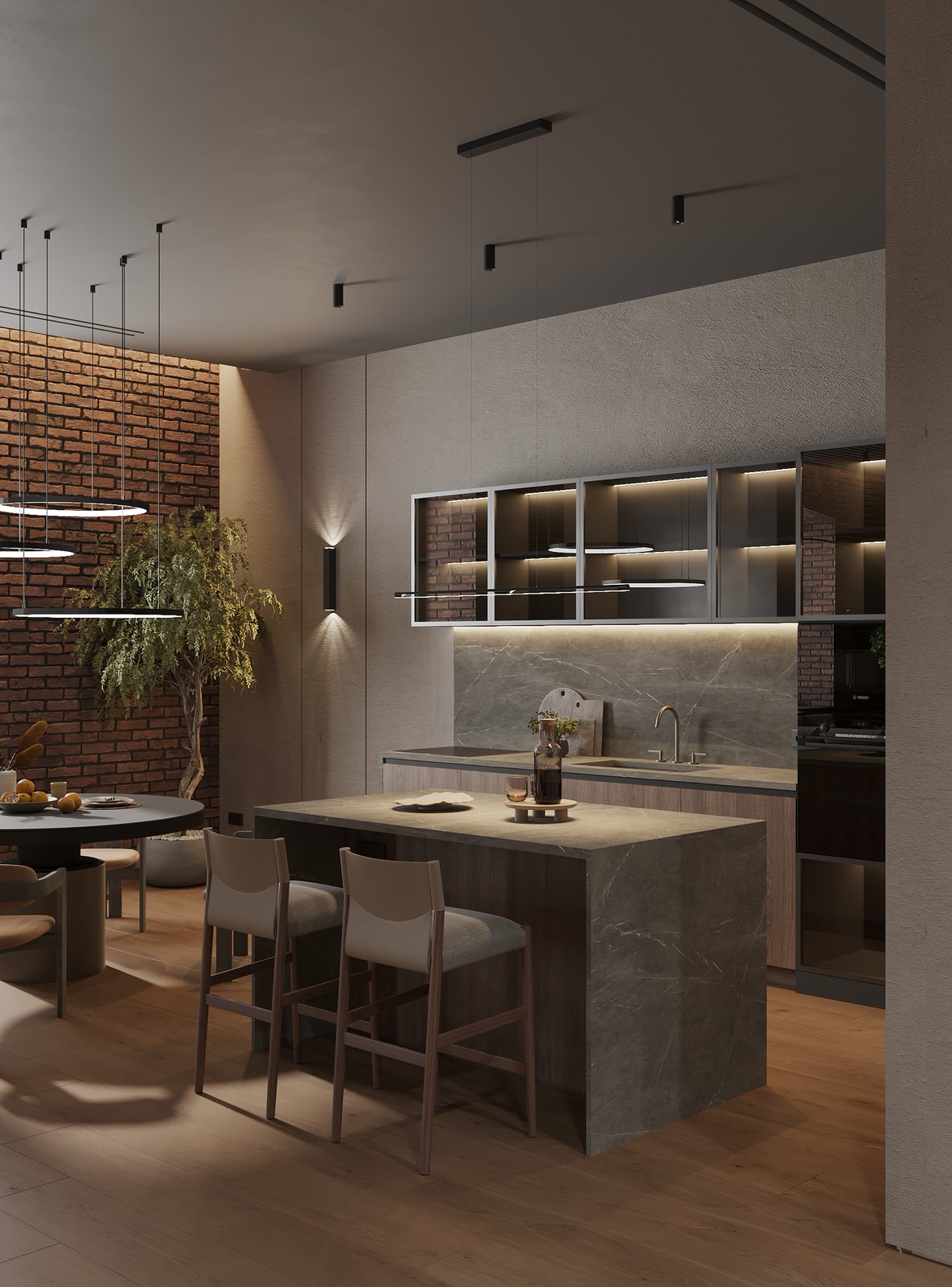 Дизайн интерьера Мельница