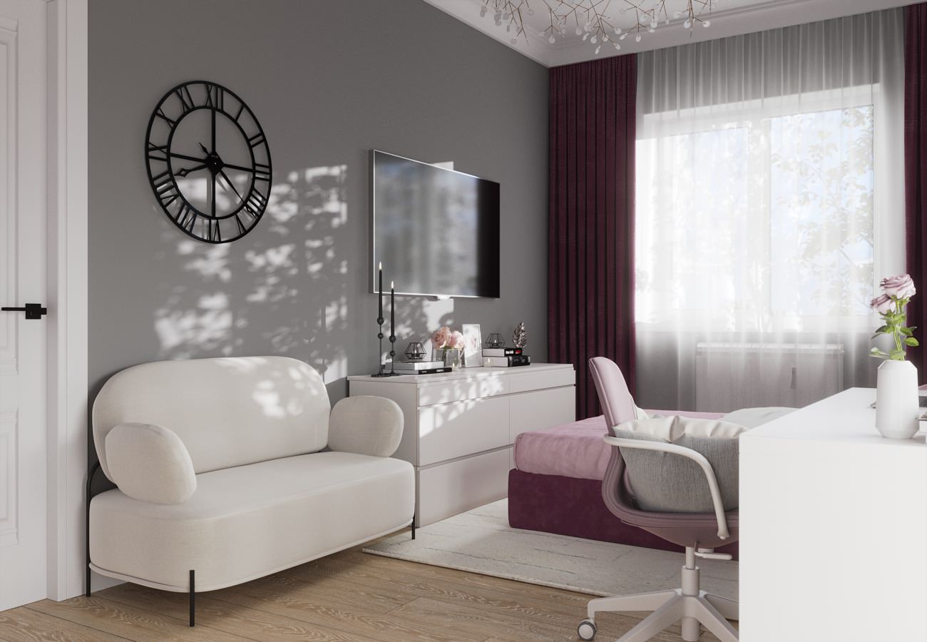 Комната для девочки-подростка