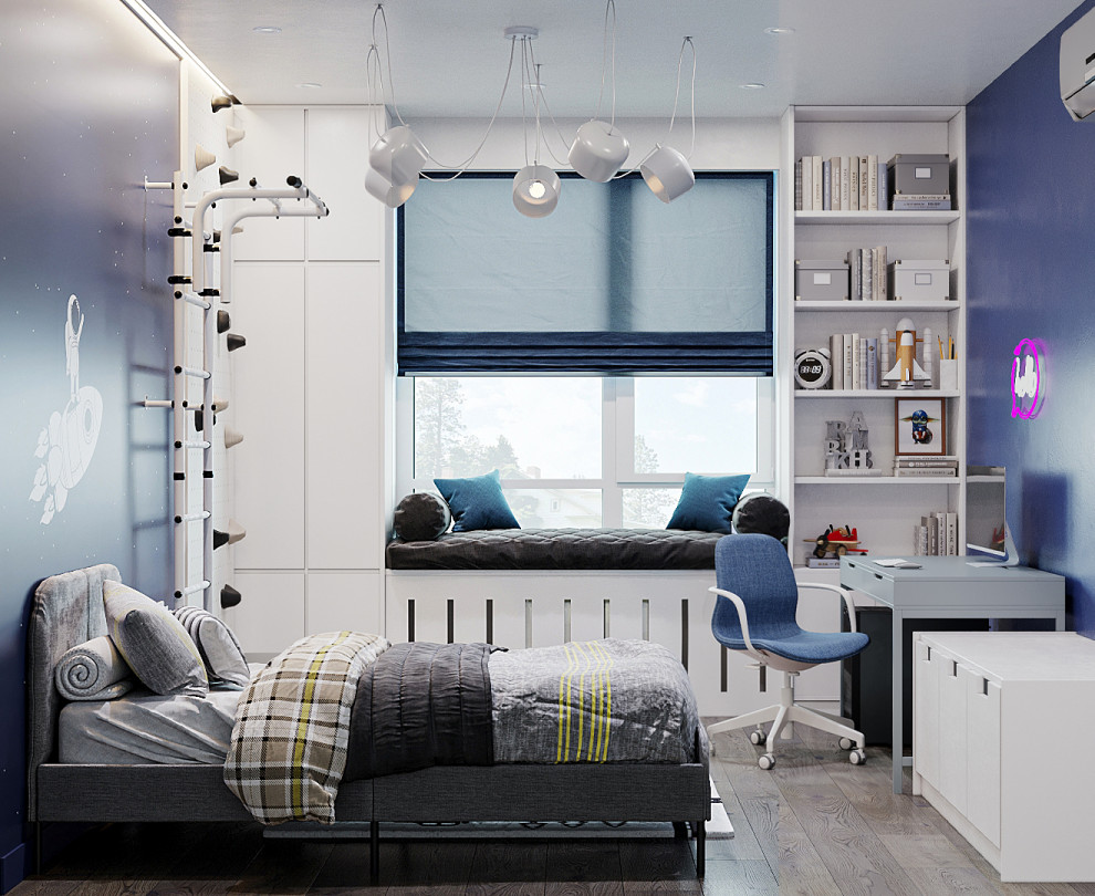 Яркая квартира для большой семьи