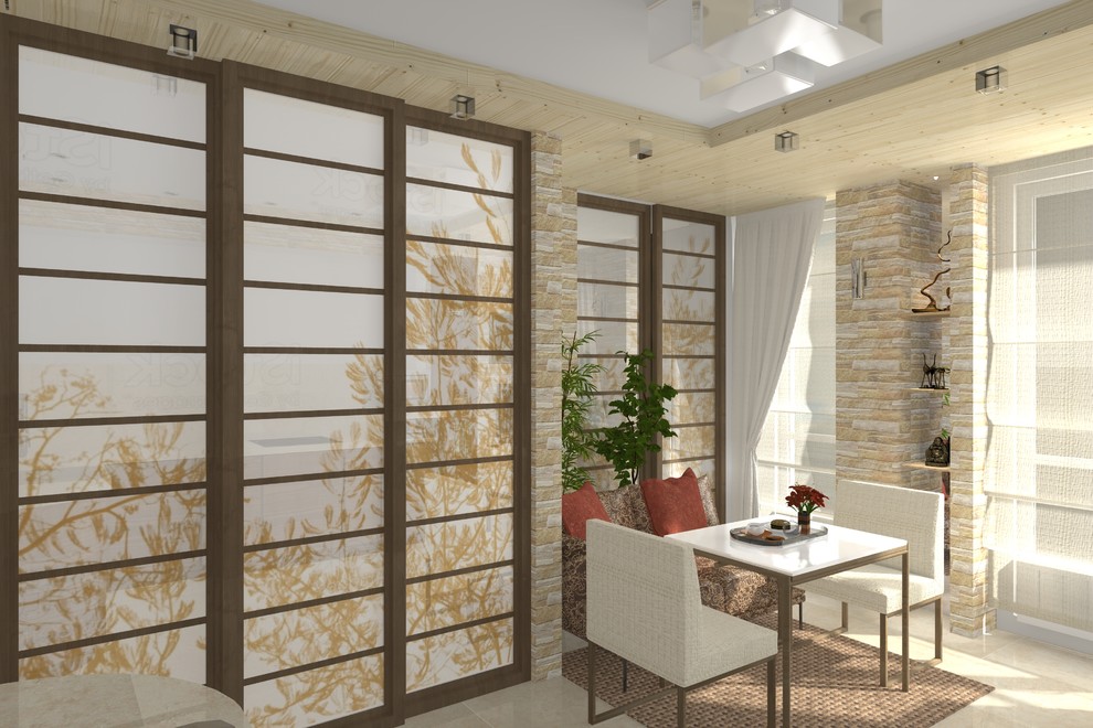 Минимализм с элементами  культуры Японии