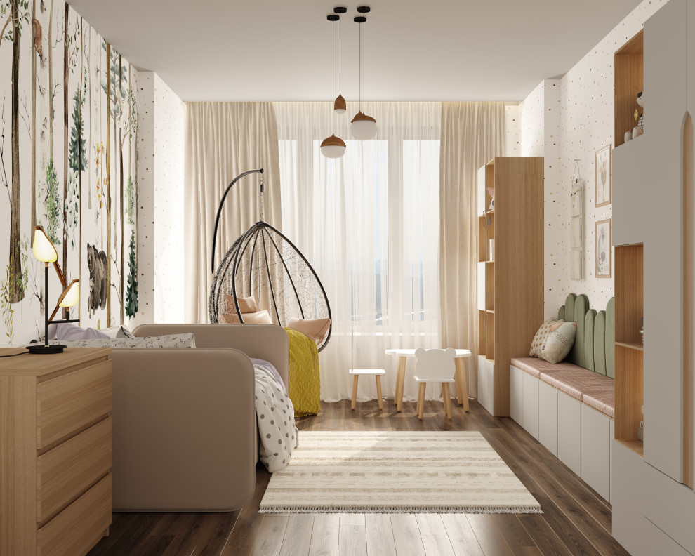 Обложка проекта: Полный проект двухкомнатной квартиры для молодой растущей семьи