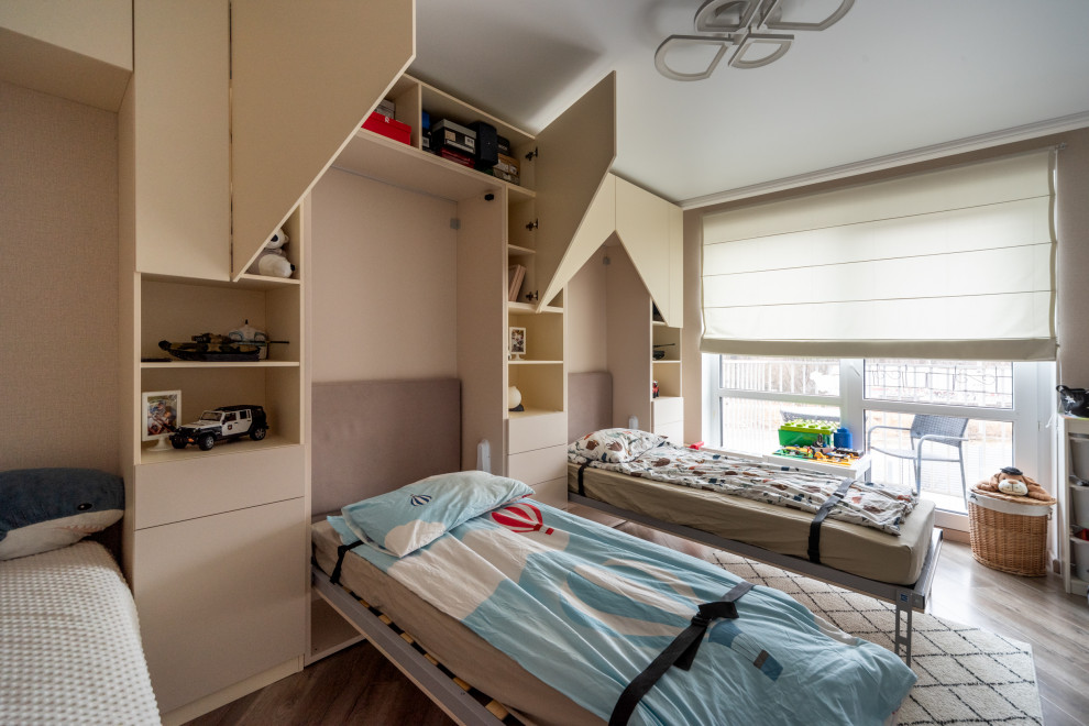 Детская кровать трансформер в виде домика