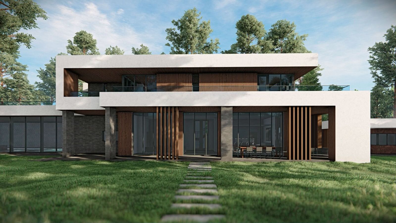 Вилла с бассейном