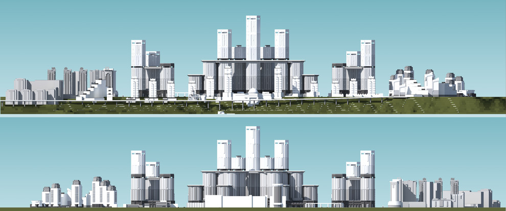 Проект жилого района на территории завода ЗИМ в Самаре