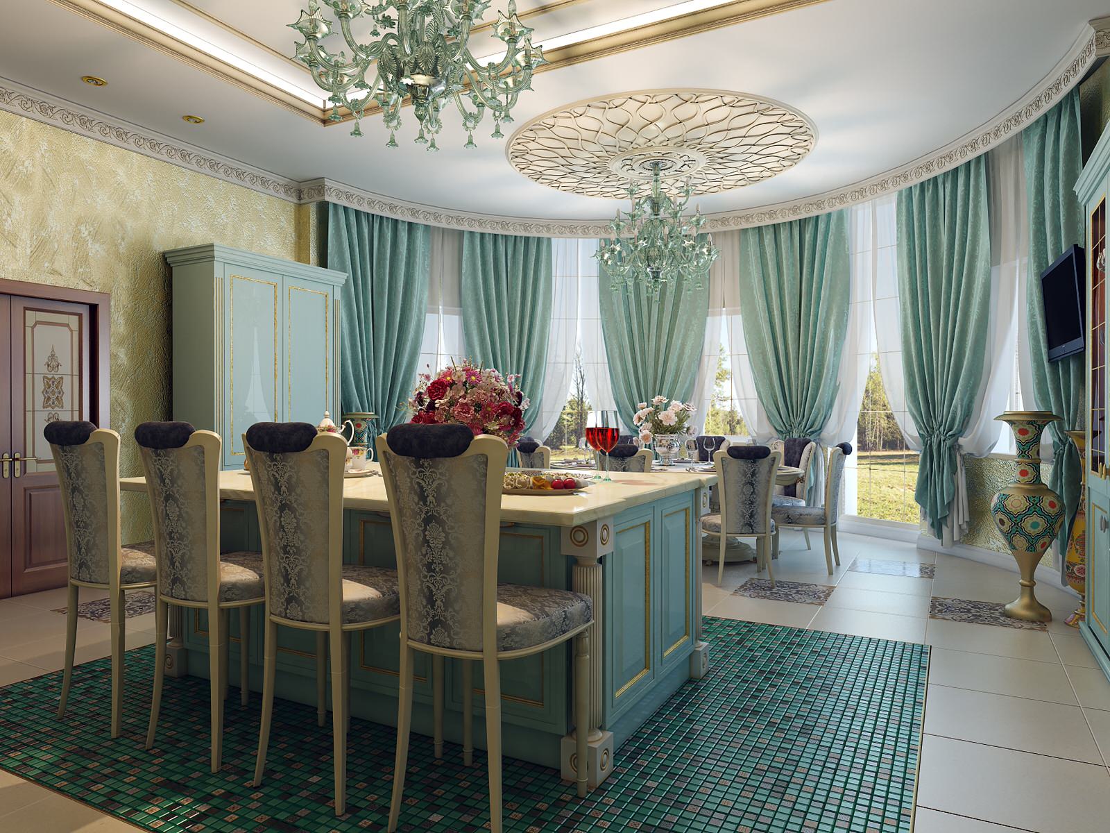 Дизайн интерьера коттеджа