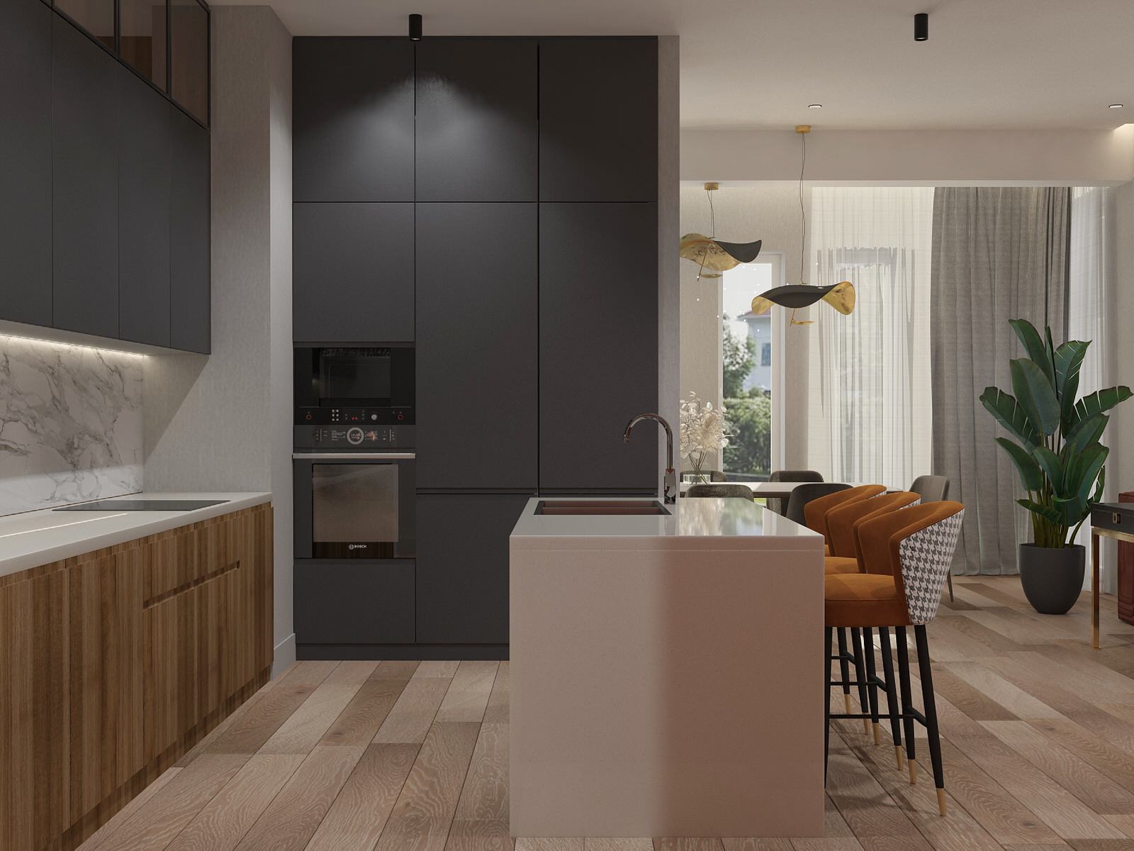 Интерьер загородного дома