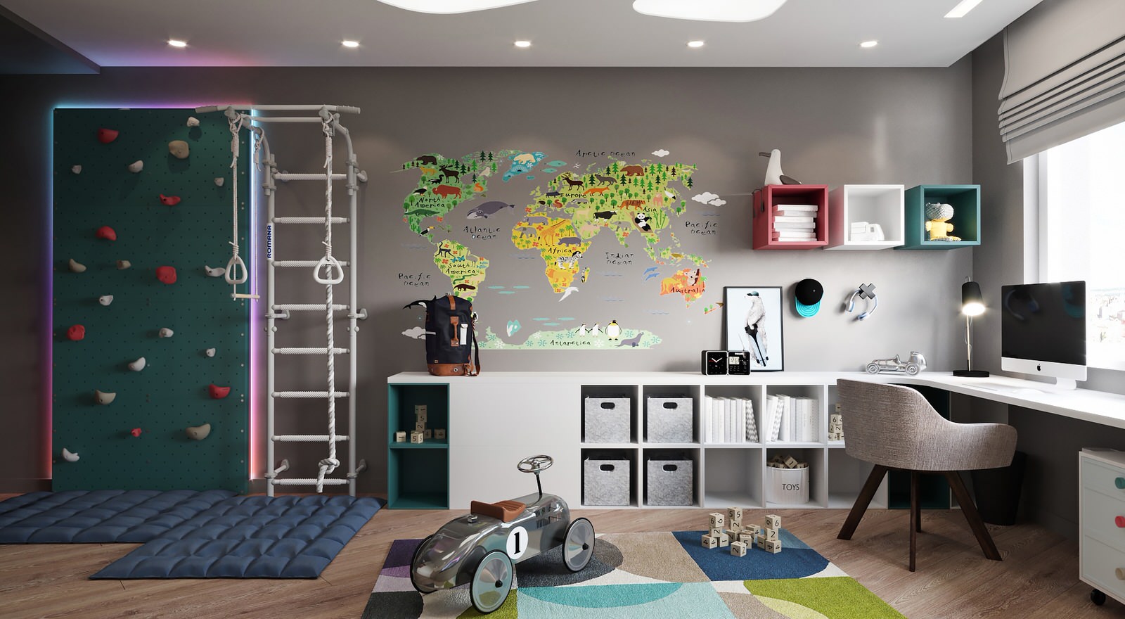 Дизайн современной семейной квартиры