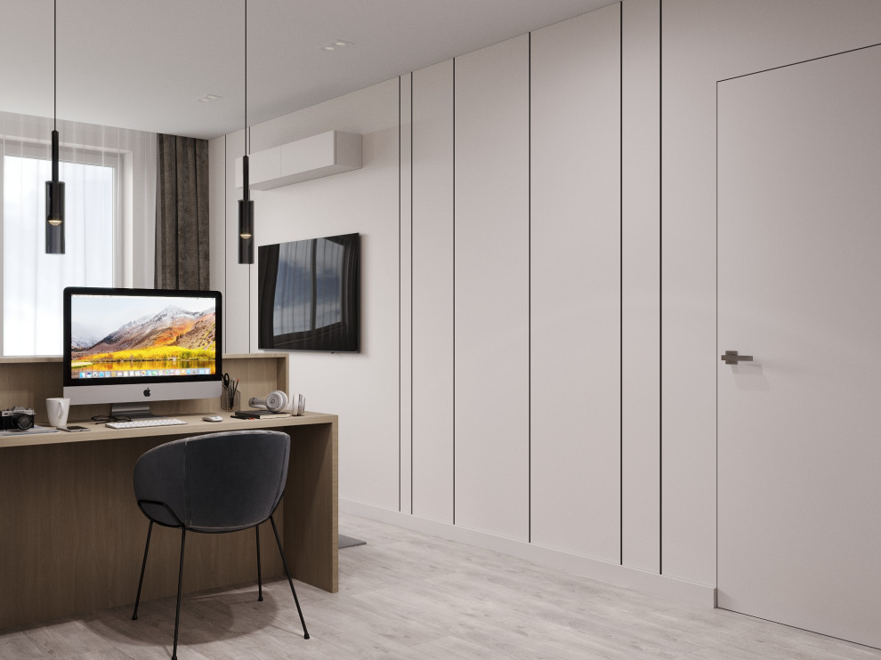 Проект 1-комн.квартиры в ЖК Авиатор, г.Санкт-Петербург, 2021г.