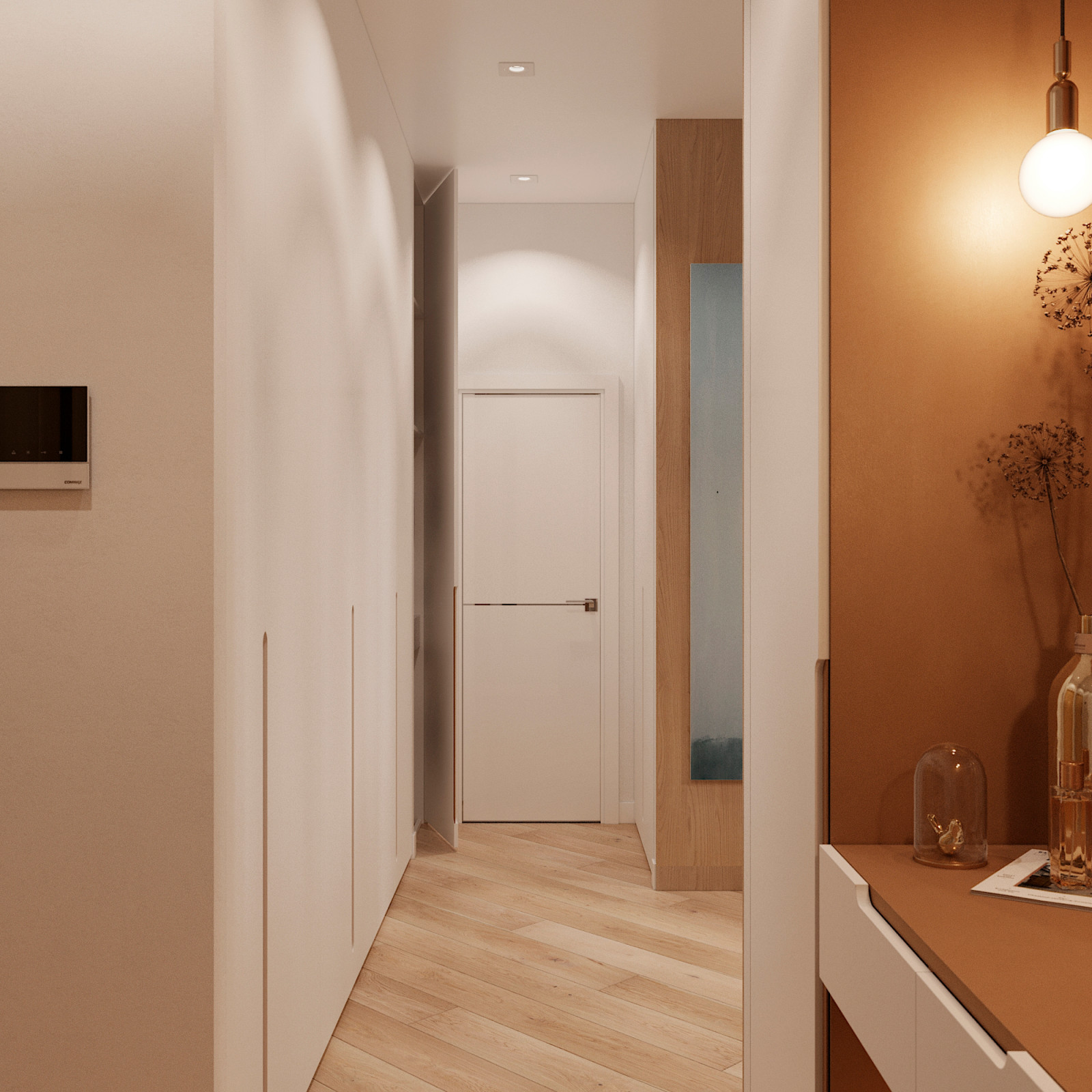 Дизайн-проект квартиры общей площадью - 86 м.кв. в г. Химки, ЖК "Маяк"