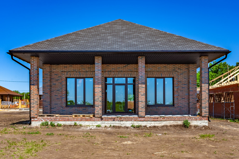 Обложка проекта: Фасады домов в поселке " Дубровка"