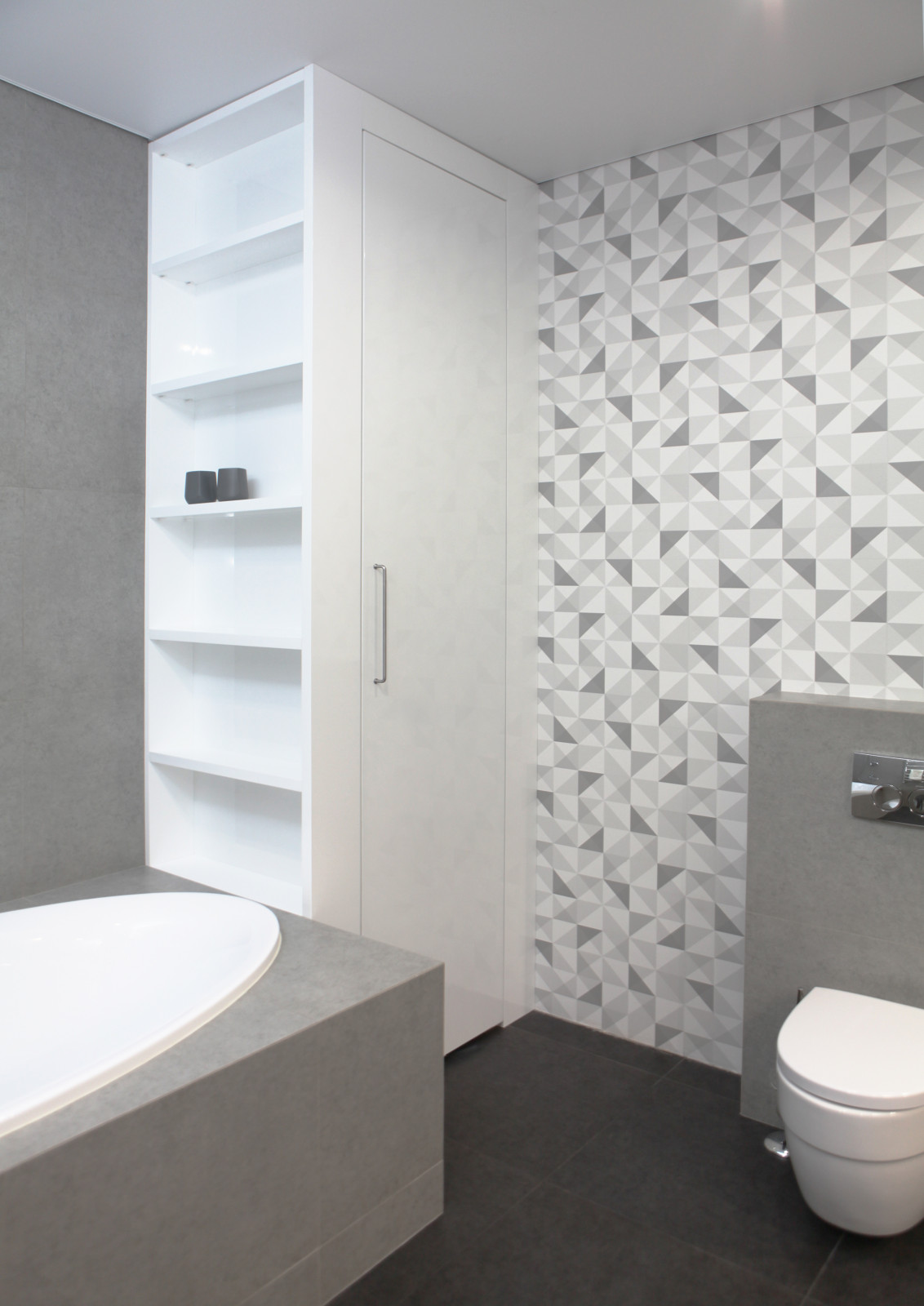 Ванная комната в скандинавском стиле