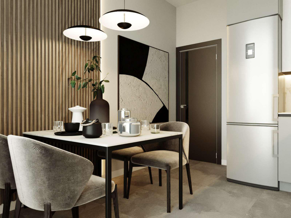 Дизайн-проект  квартира в ЖК «Живописный» 56 м²