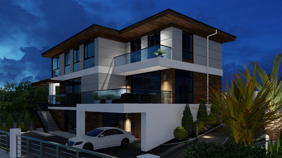 Проект дома и благоустройство территории в Адлере