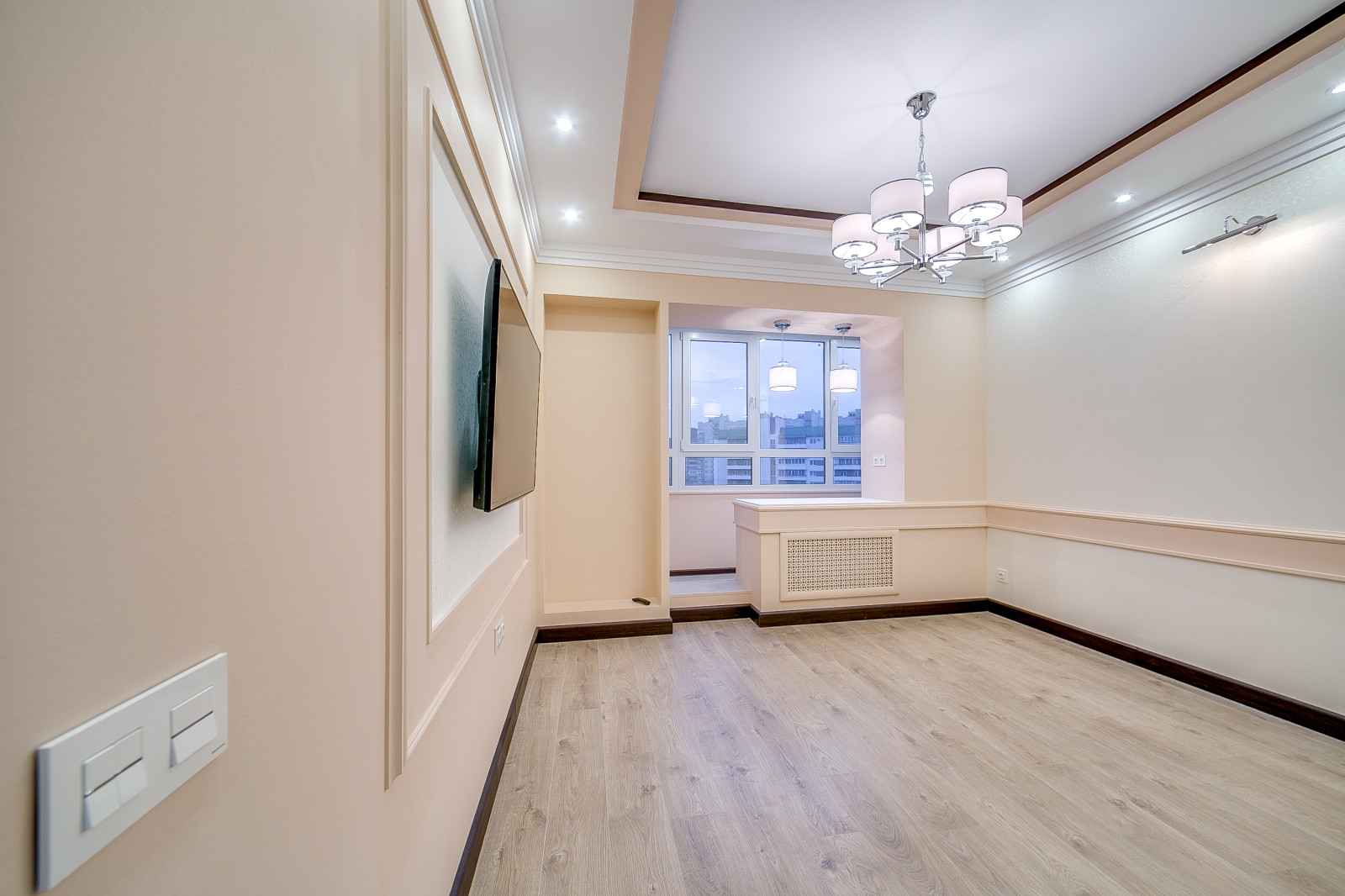 Классический дизайн квартиры 55м2