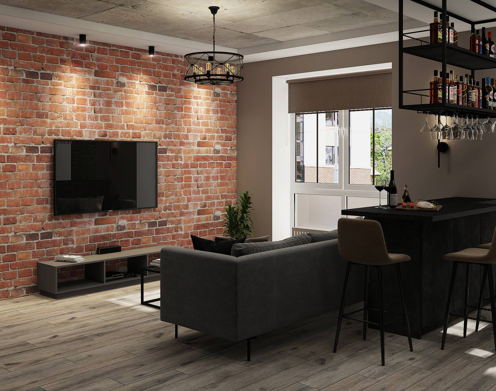 Проект квартиры 93,7 кв.м. г. Пятигорск 2021 год