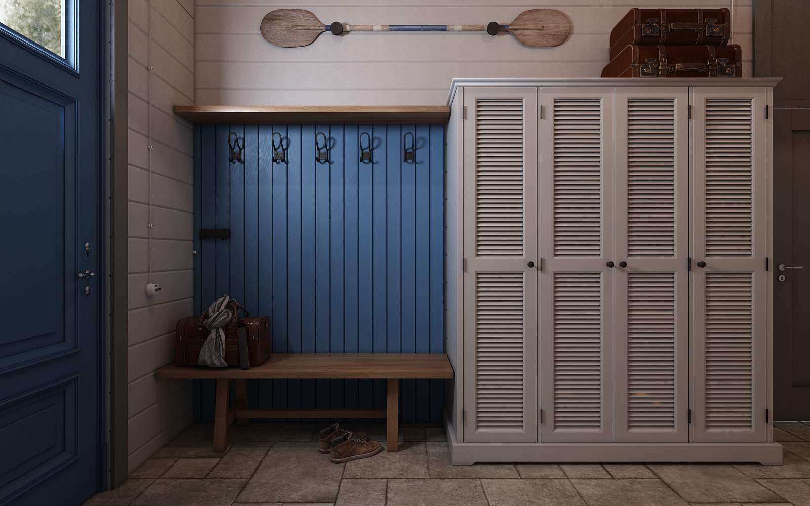 Загородный дом из бруса в Тверской области.