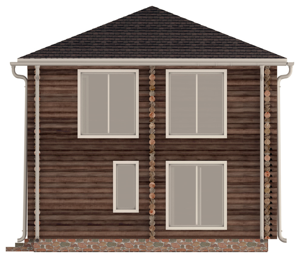 Загородный деревянный дом с панорамными окнами КЛЕН 99,5 м2