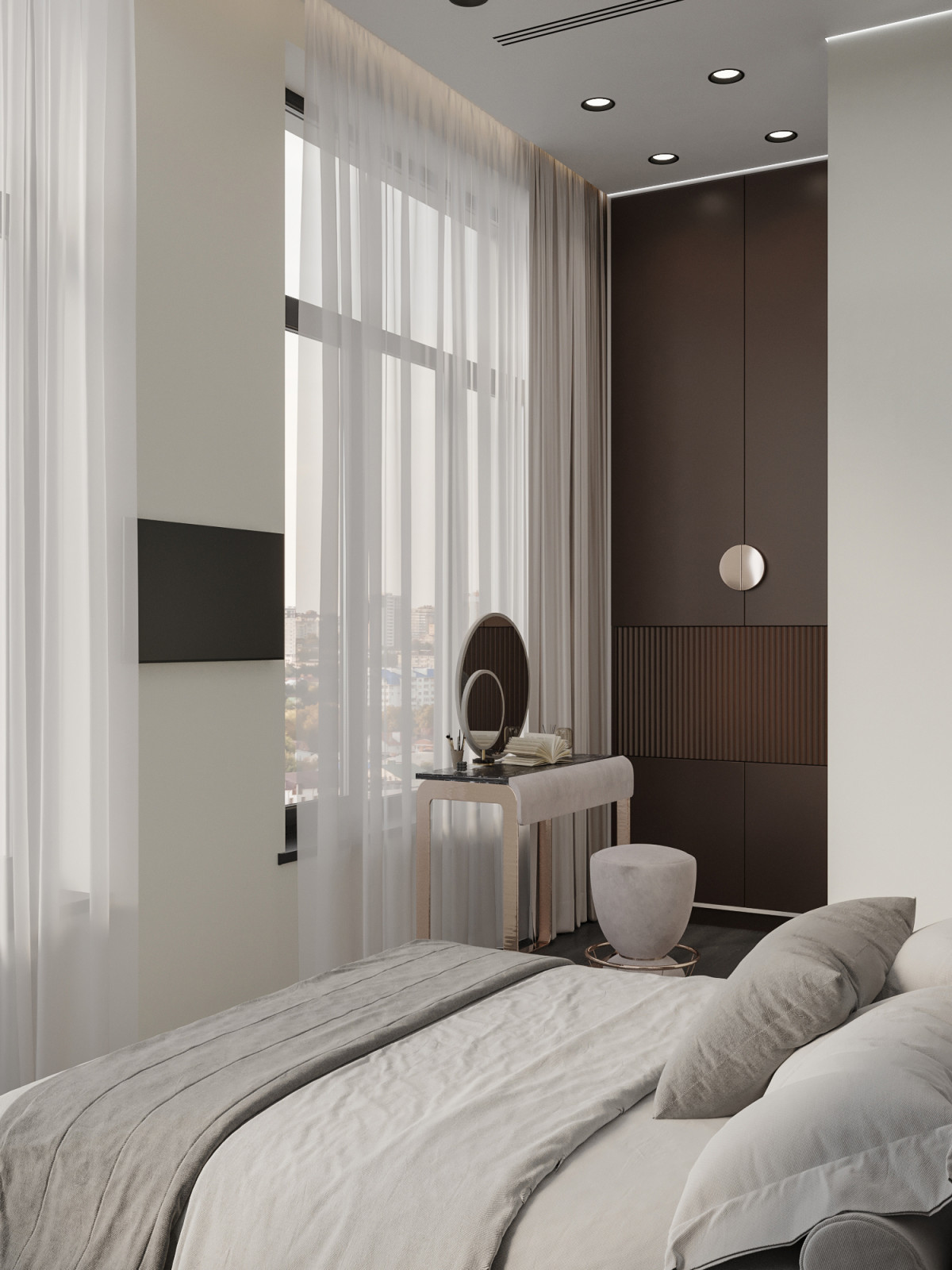 Квартира 63 м² в современном стиле для пары