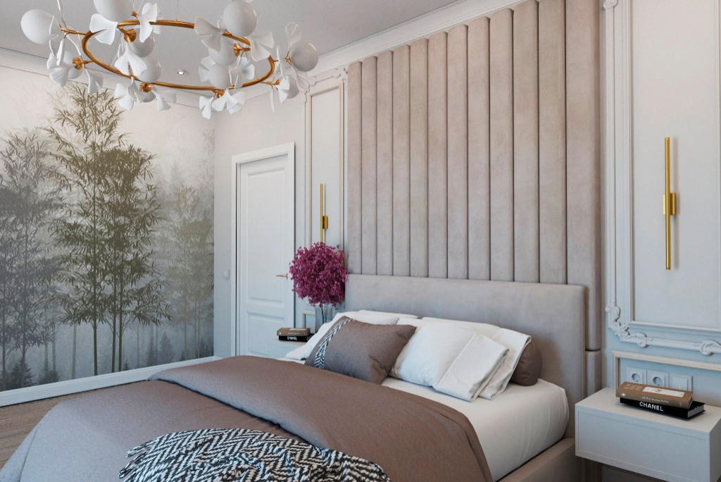 Двухэтажный дом для семьи с тремя детьми.