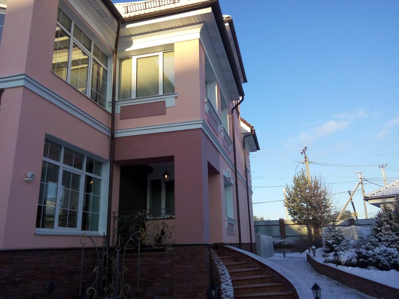 Фасадные работы, п. Токсово, Всеволожский р-н