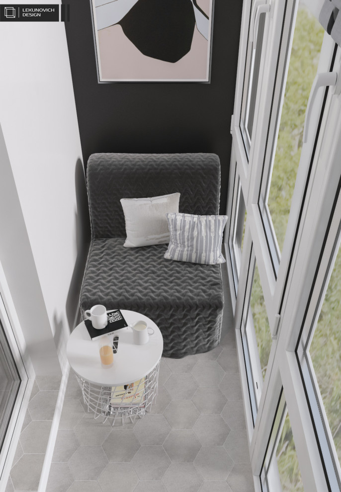 Дизайн квартиры ЖК "Минск Мир" г. Минск 43 м2