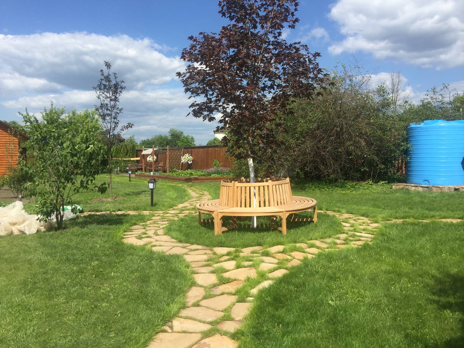 Ландшафтный дизайн 40 соток