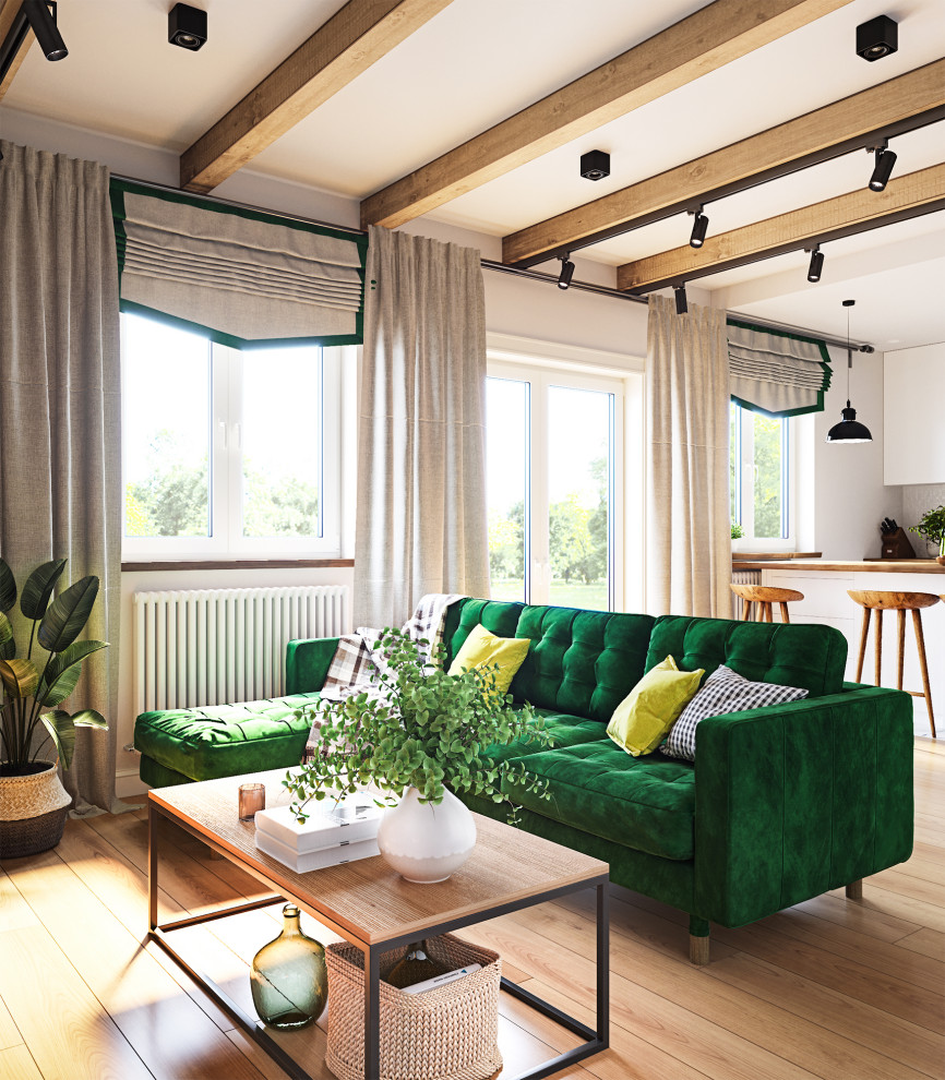 Интерьер уютного дома в Москве