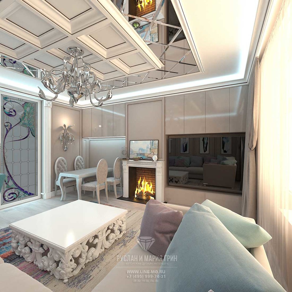 ДИЗАЙН ТАУНХАУСА 100 КВ. М