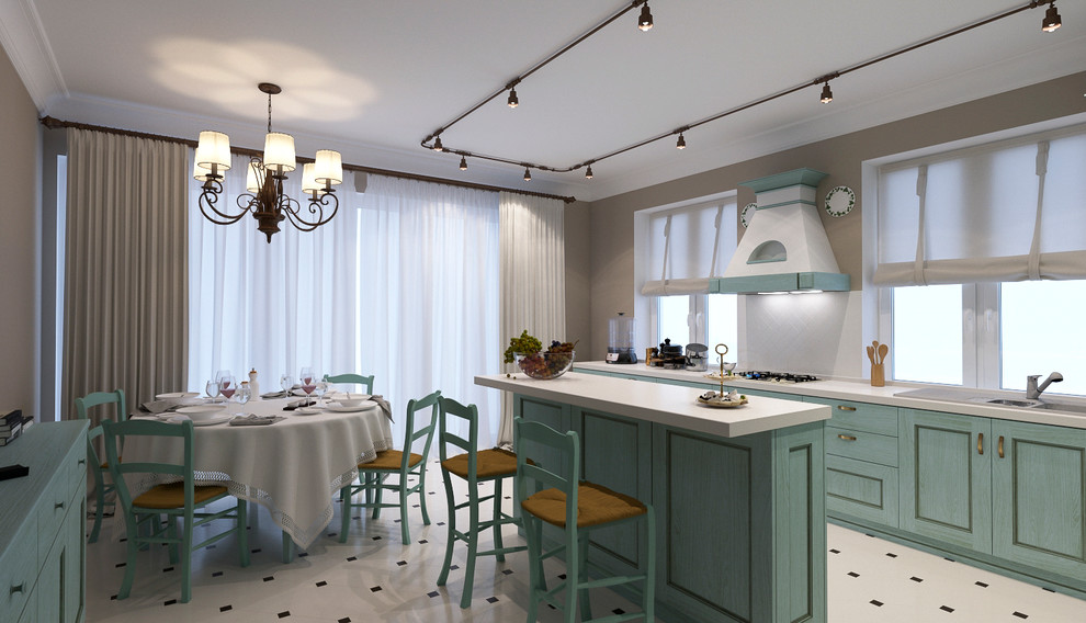 Обложка проекта: Интерьеры загородного жилого дома в Волокаламске