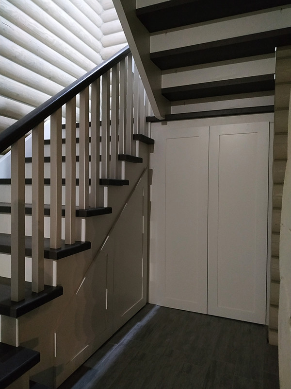 Лестница с подлестничным пространством