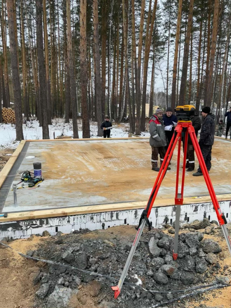 Обложка проекта: Х/49 | Concrete foundation for fachwerk house