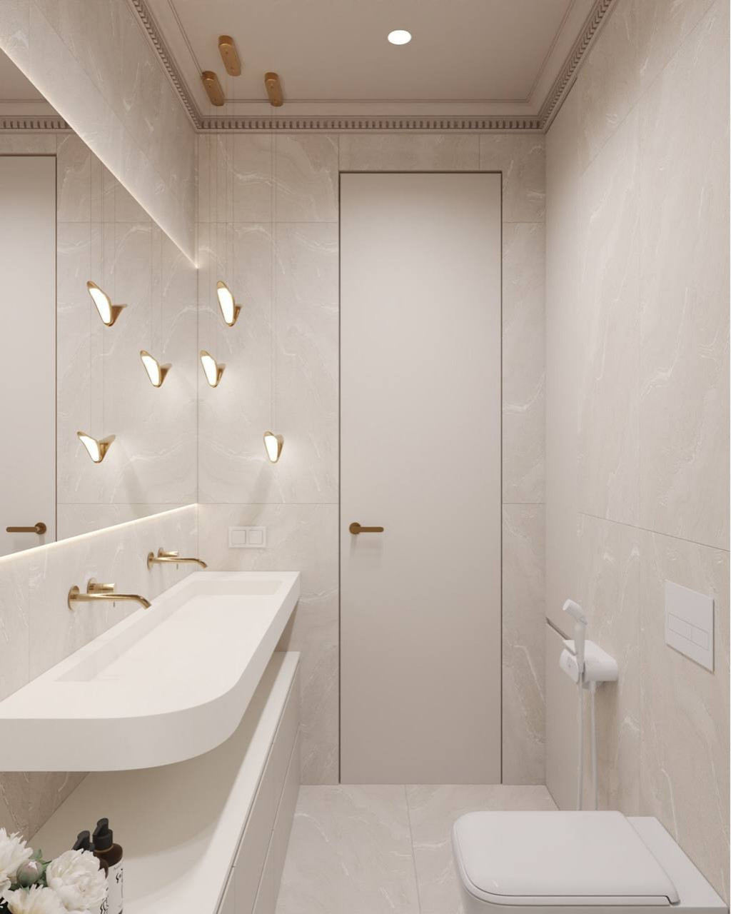 Светлый детский санузел 5 м².