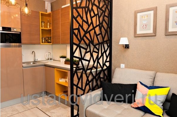 Перегородка резная из МДФ. Ажурная.